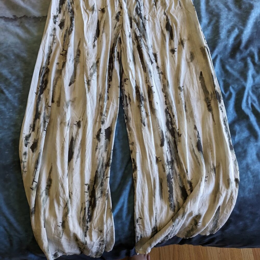Sozy flowy wideleg pants
